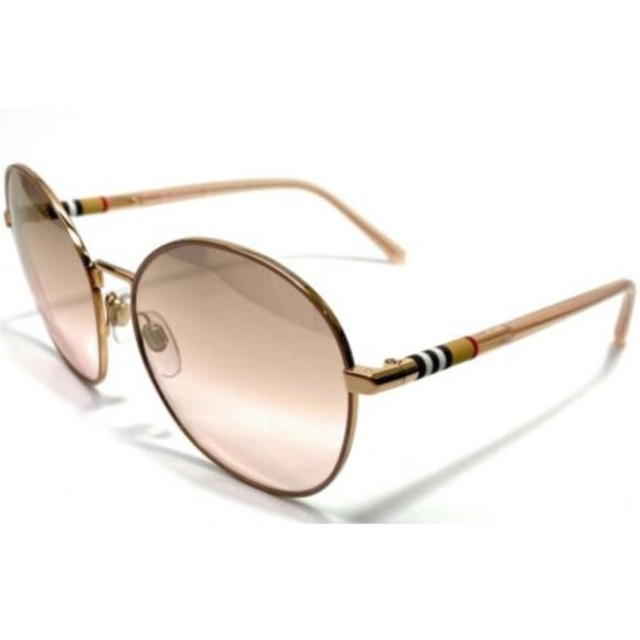 Burberry Women's Gold and Brown Sunglasses! - Picture 1 of 4
